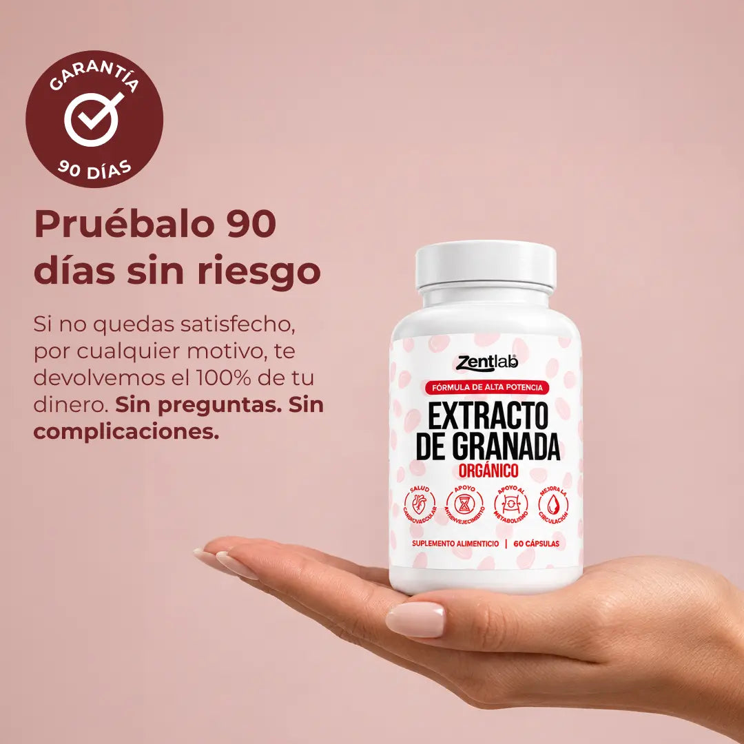 Zentlab | Extracto de Granada para Circulación y Vitalidad