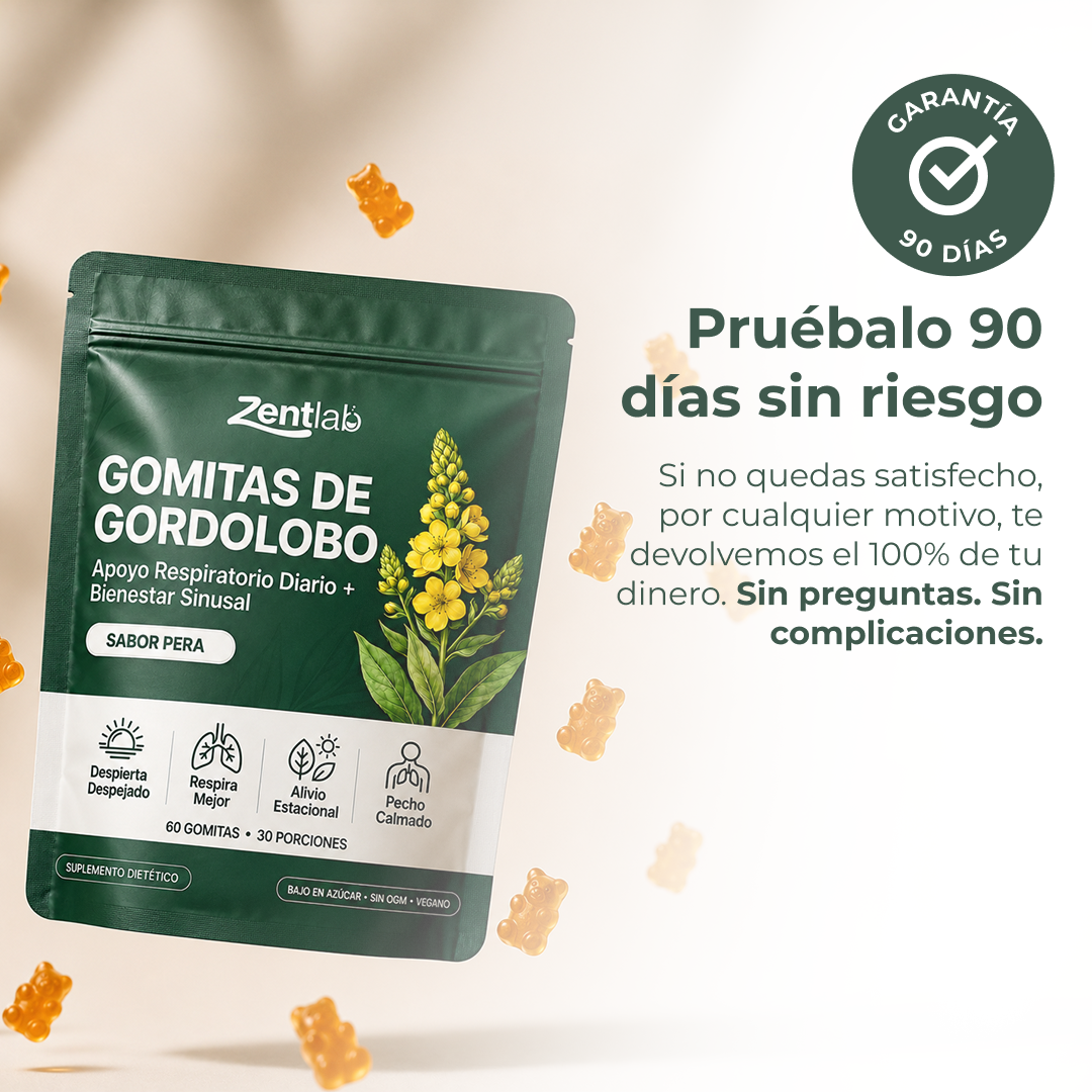 Gomitas de Gordolobo para la Flema Atorada