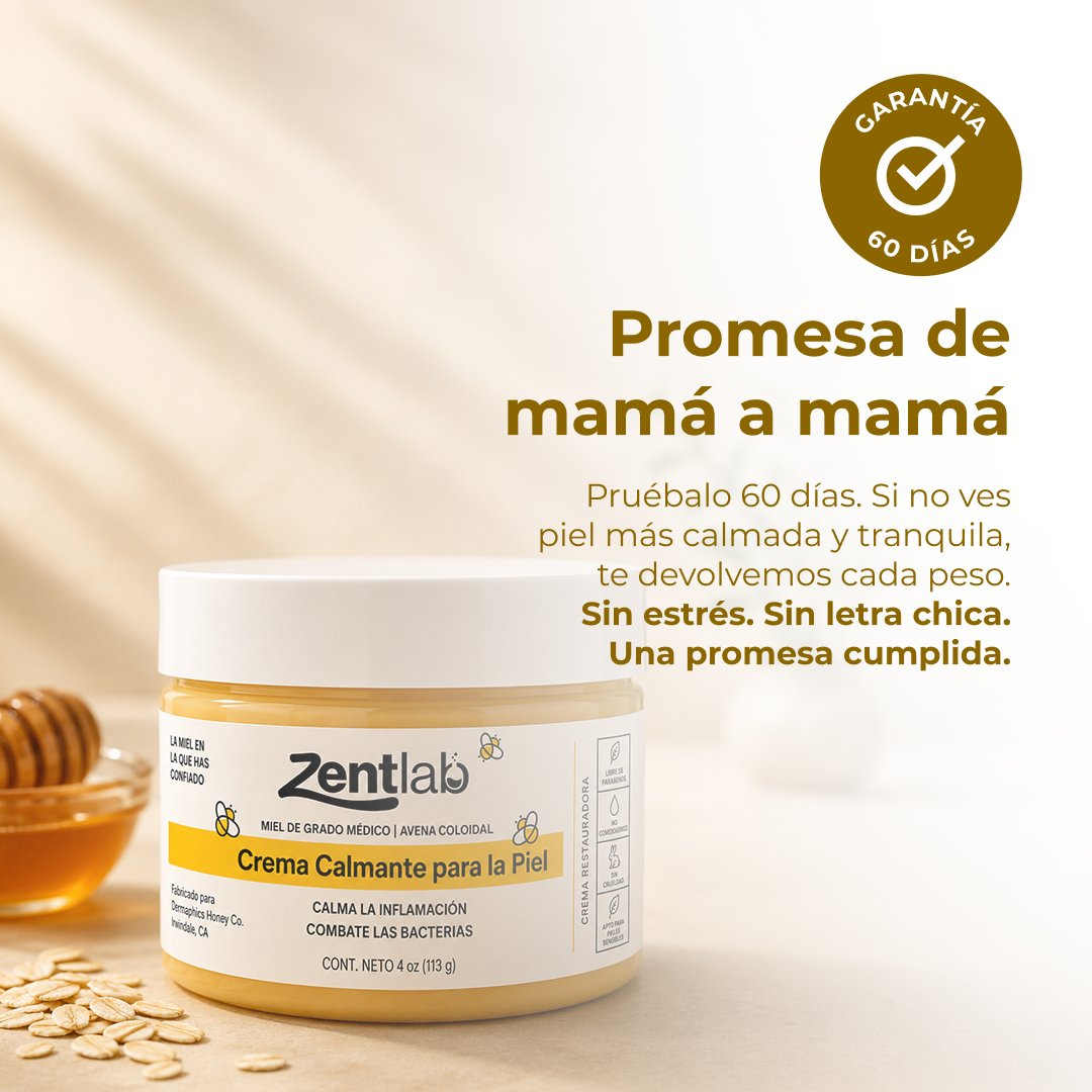 Crema miel para dermatitis