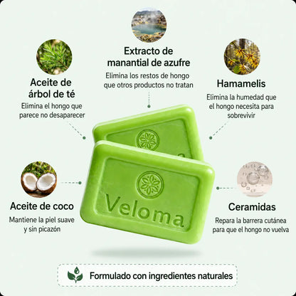 Veloma Jabón Antihongos