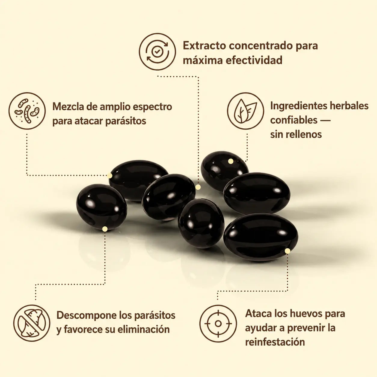 Cápsulas protección intestinal