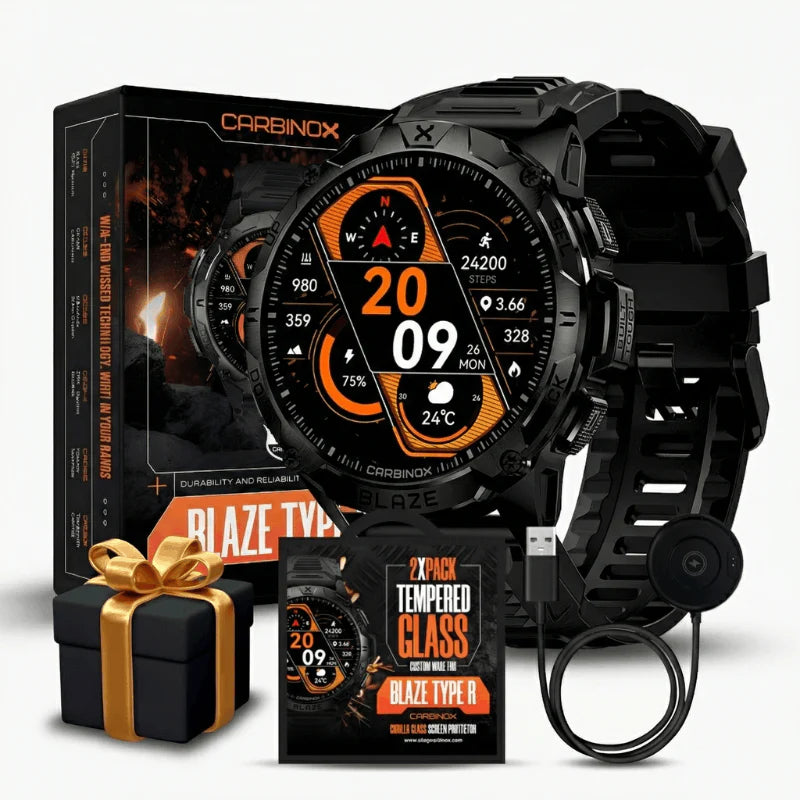 CARBINOX BLAZE – SMARTWATCH DE ALTA RESISTENCIA