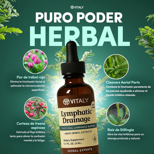 Gotas Vitaly – Desintoxicación Linfatica de Forma Natural