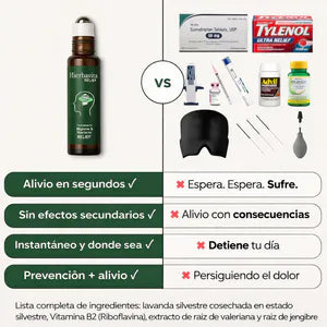 Hierbativa by Wondere | Roll-On botánico para la migraña