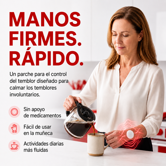 Parche de control de temblores SteadyHands