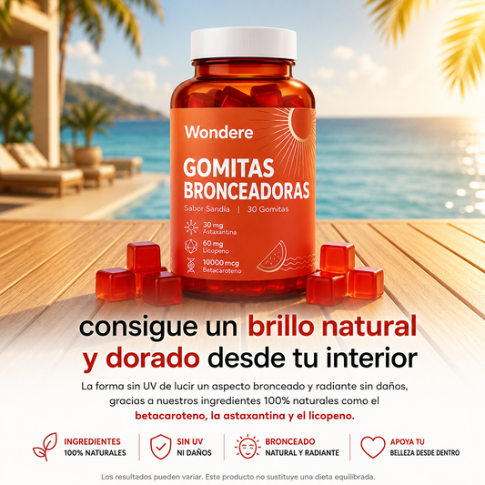 Wondere™ Gomitas autobronceadoras