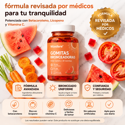 Wondere™ Gomitas autobronceadoras