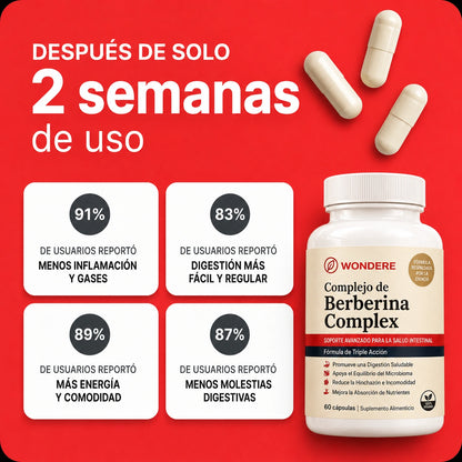 Berberina complex | Limpieza Intestinal Profunda 8 en 1