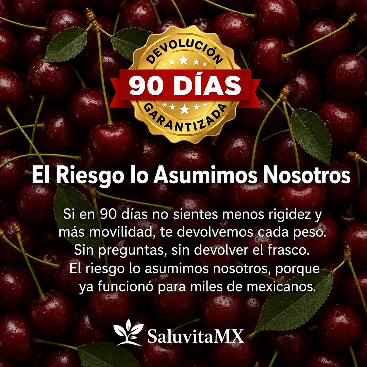 Cereza Ácida Complex | Alivio Articular y Cardiovascular 3,600 mg
