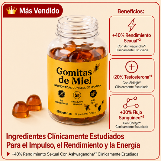 Honey gummies | impulso masculino