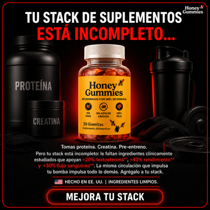 Honey gummies | impulso masculino