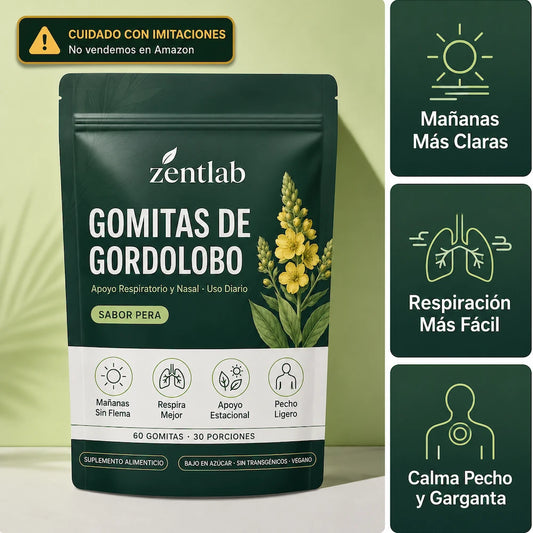 Gomitas de Gordolobo para la Flema Atorada