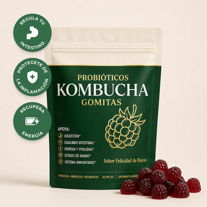 Gomas Kombucha | Apoyo Digestivo