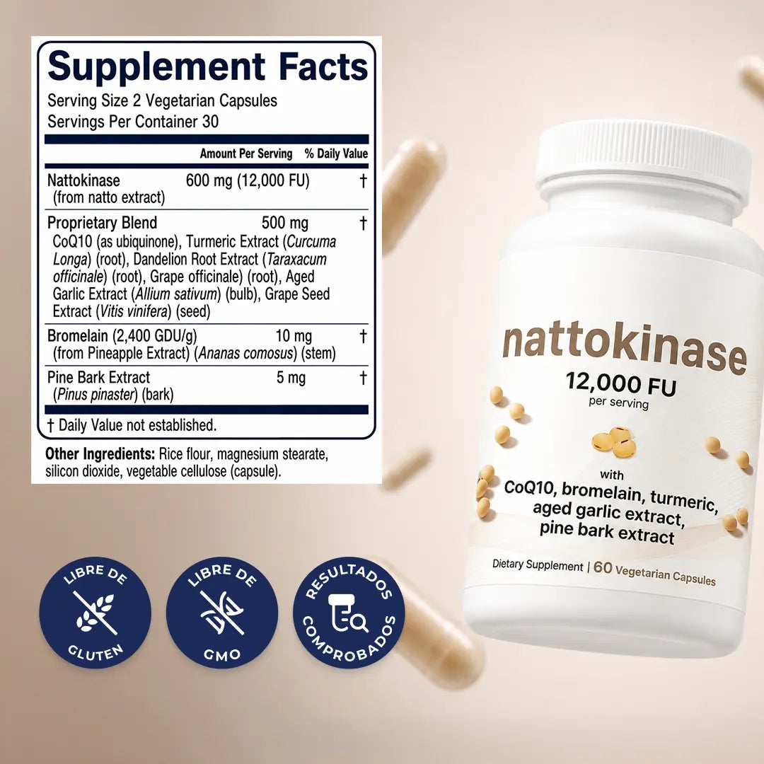 Nattokinase cápsula