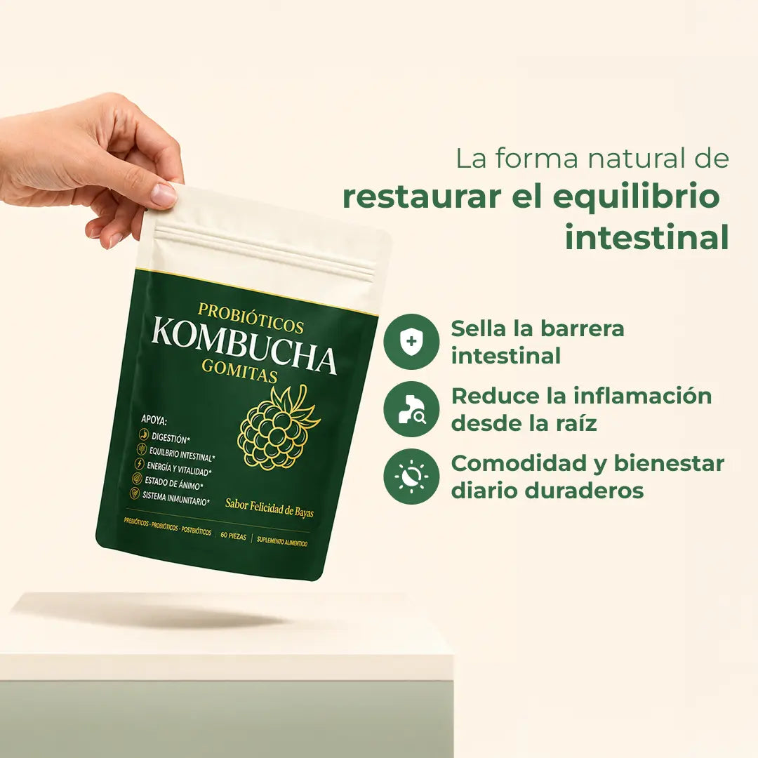 Gomas Kombucha | Apoyo Digestivo