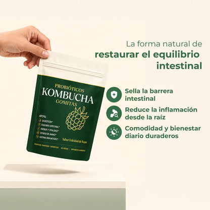 Gomas Kombucha | Apoyo Digestivo