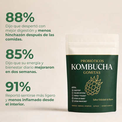 Gomas Kombucha | Apoyo Digestivo