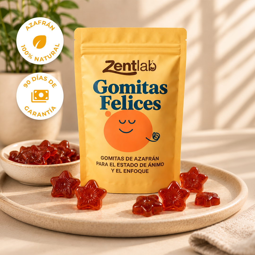 Zentlab | Gomitas de Azafrán para la Calma y el Enfoque