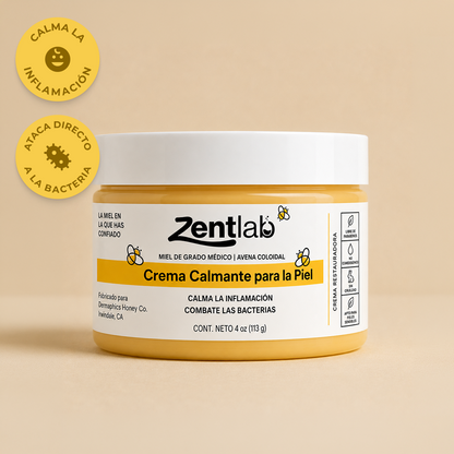 Crema miel para dermatitis