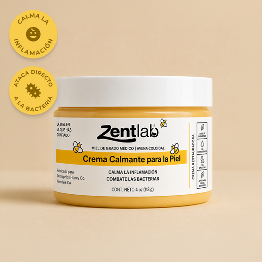 Crema miel para dermatitis