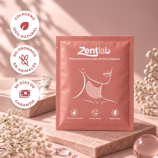 Zentlab | Mascarilla de Bio-Colágeno Marino para Cuello