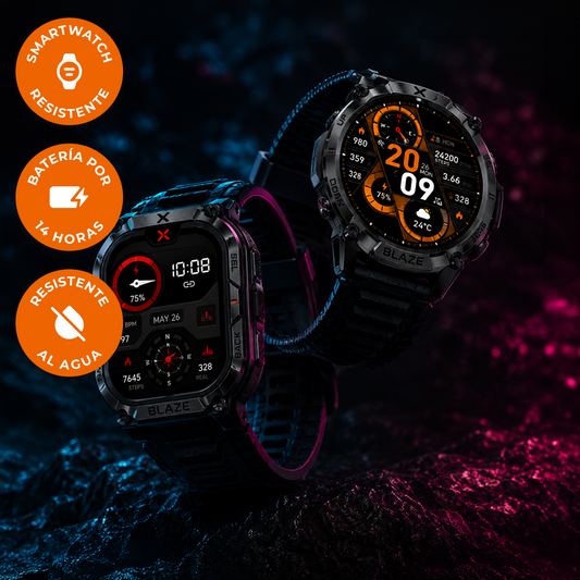 CARBINOX BLAZE – SMARTWATCH DE ALTA RESISTENCIA