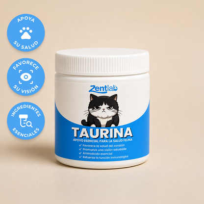 KittySupps™ | Taurina Pura en Polvo para Gatos