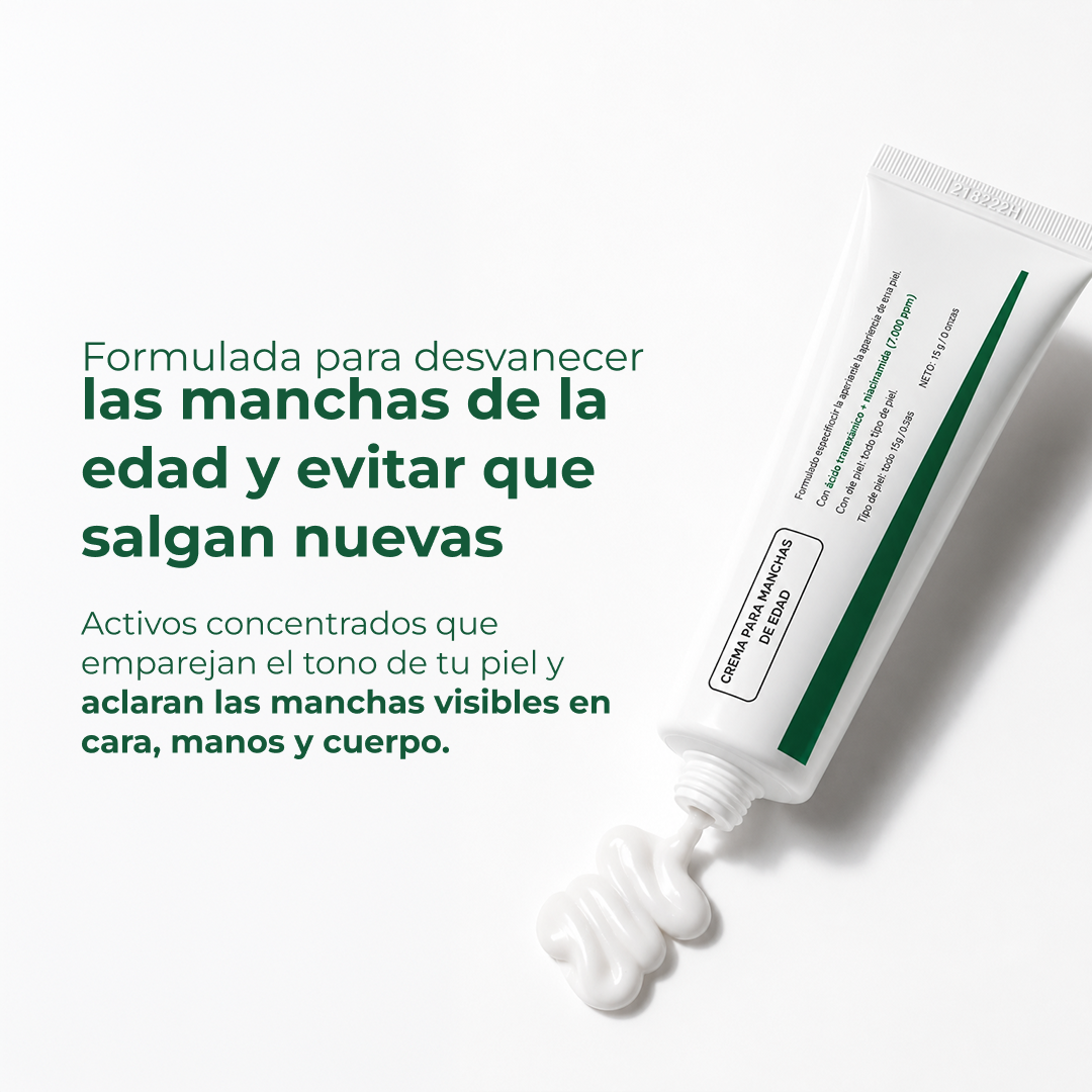 Crema antimanchas