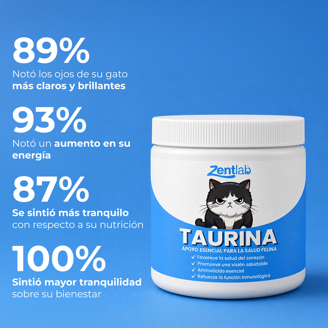 KittySupps™ | Taurina Pura en Polvo para Gatos