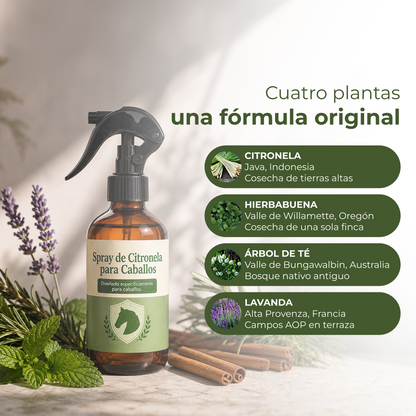 Repelente insectos para caballo