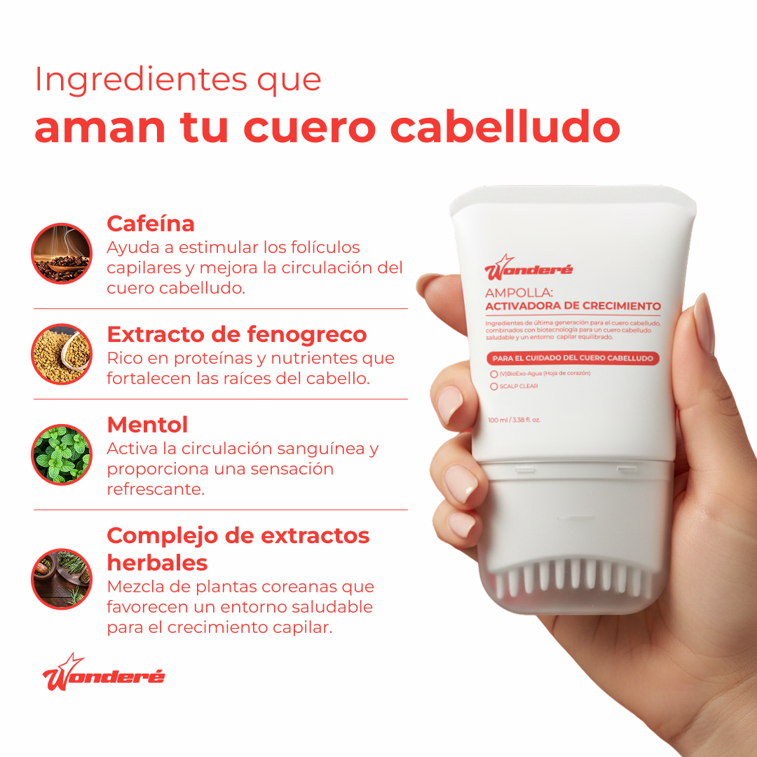 Korea's #1 Suero para el crecimiento del cabello.