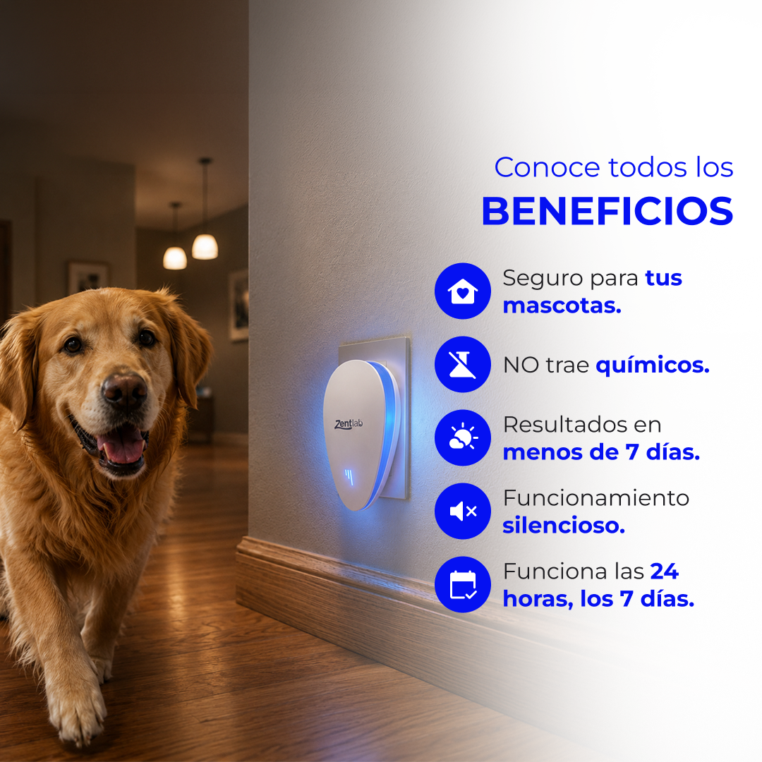 Repelente pulgas y garrapatas