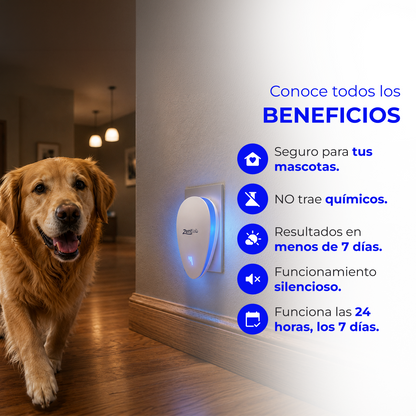 Repelente pulgas y garrapatas