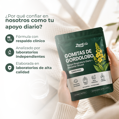 Gomitas de Gordolobo para la Flema Atorada