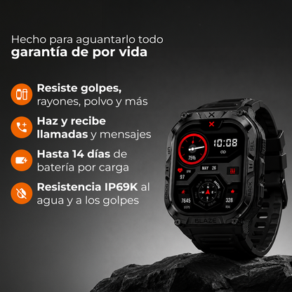 CARBINOX BLAZE – SMARTWATCH DE ALTA RESISTENCIA