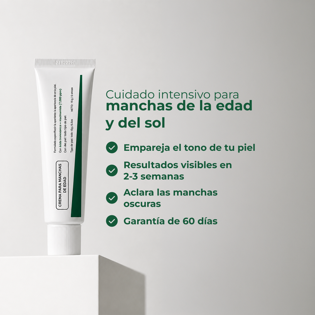 Crema antimanchas