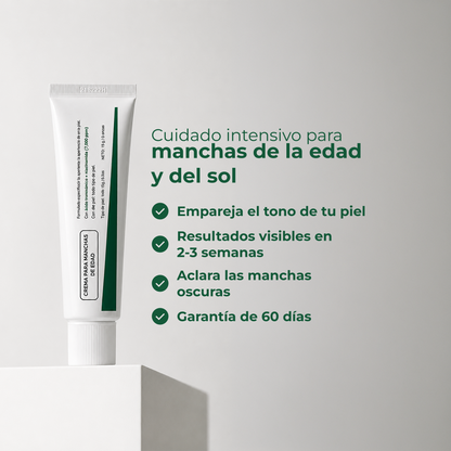 Crema antimanchas