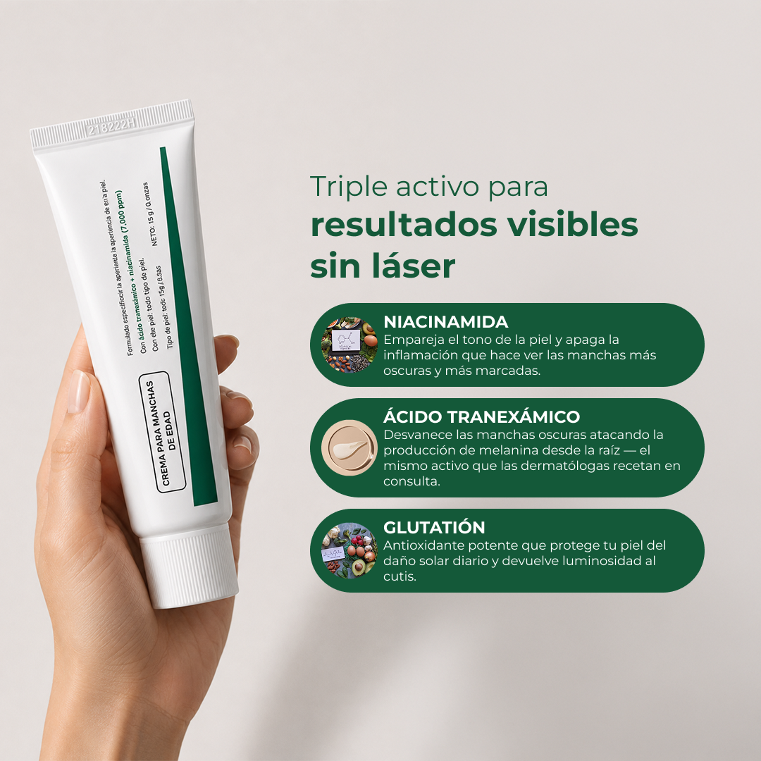 Crema antimanchas