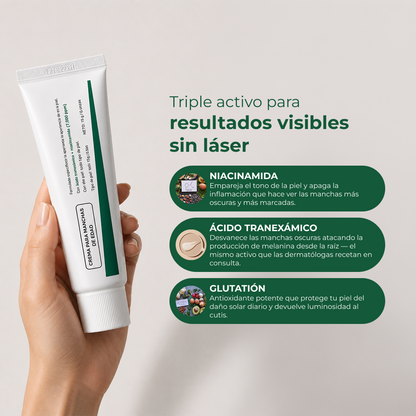 Crema antimanchas