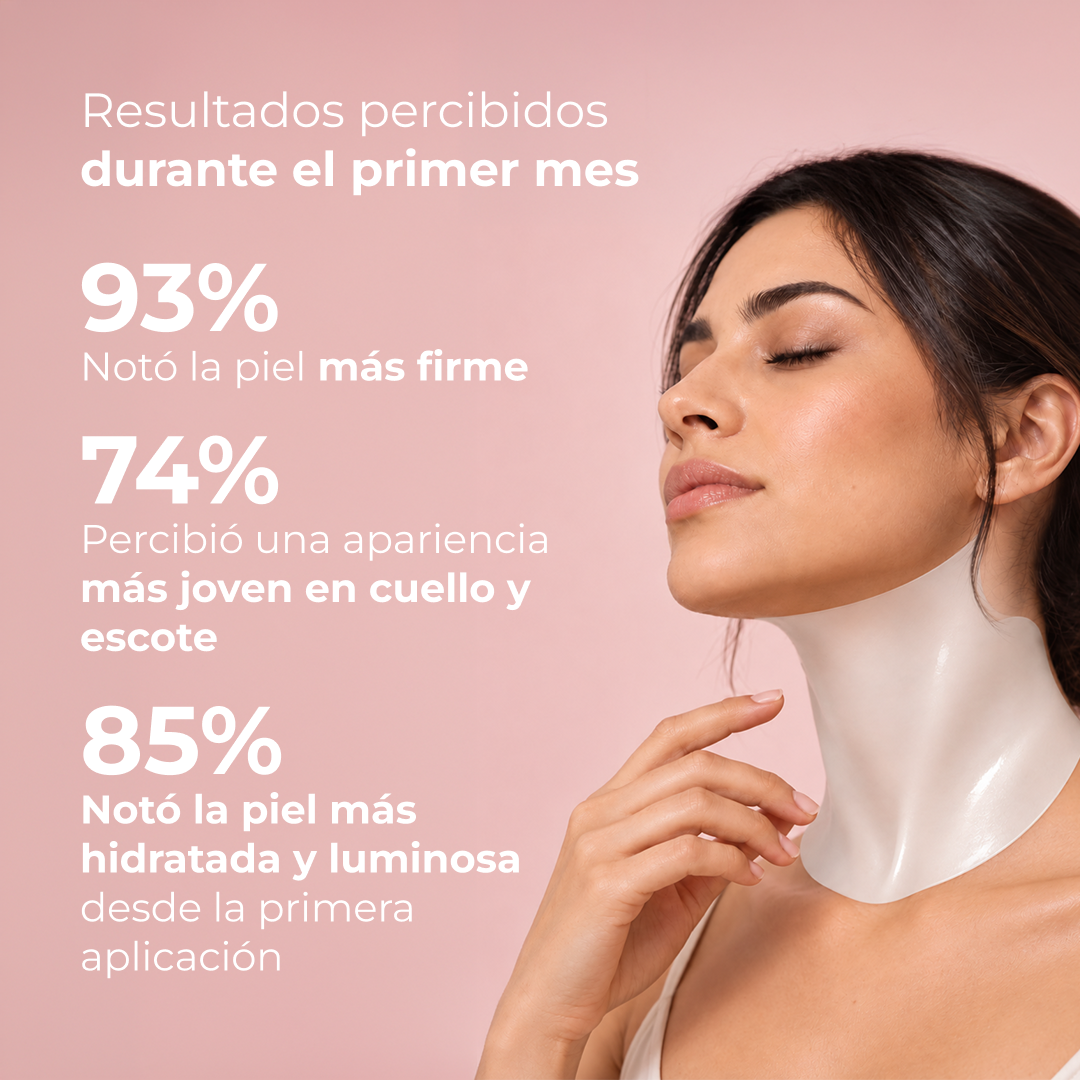 Zentlab | Mascarilla de Bio-Colágeno Marino para Cuello