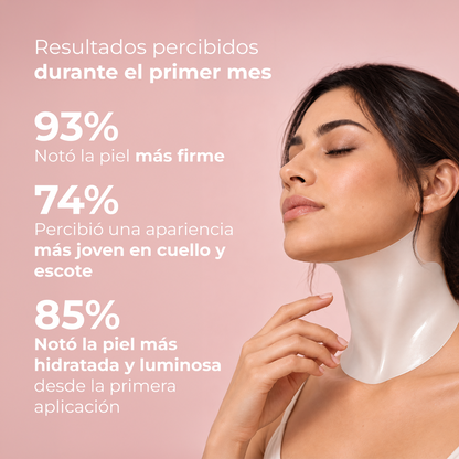 Zentlab | Mascarilla de Bio-Colágeno Marino para Cuello