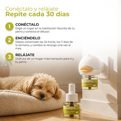 Difusor calmante para perros