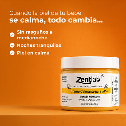 Crema miel para dermatitis
