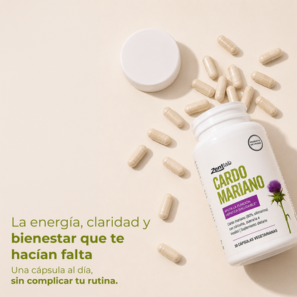 Zentlab | Soporte Hepático 80% Silimarina