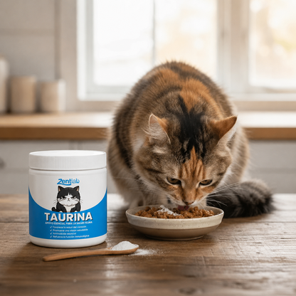 KittySupps™ | Taurina Pura en Polvo para Gatos