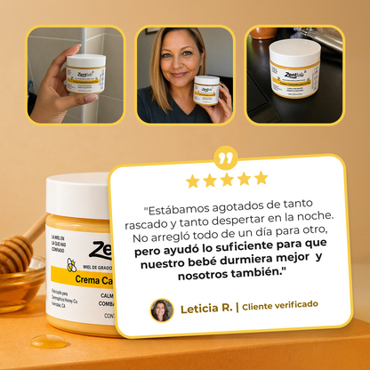 Crema miel para dermatitis