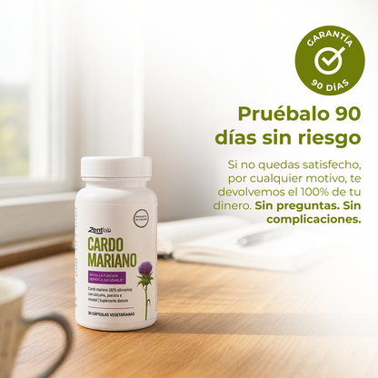 Zentlab | Soporte Hepático 80% Silimarina