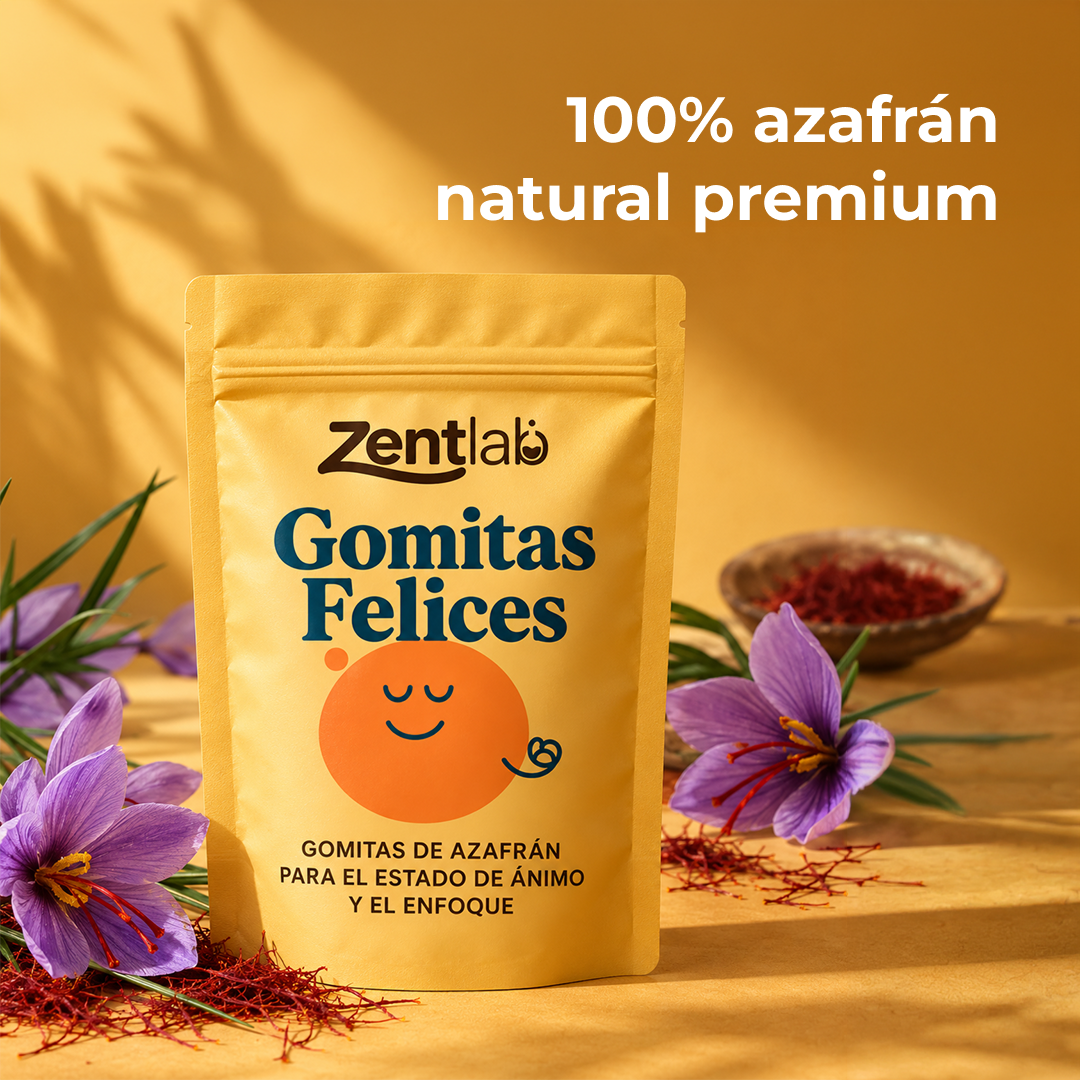 Zentlab | Gomitas de Azafrán para la Calma y el Enfoque