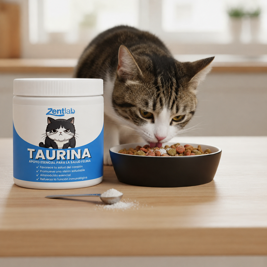 KittySupps™ | Taurina Pura en Polvo para Gatos