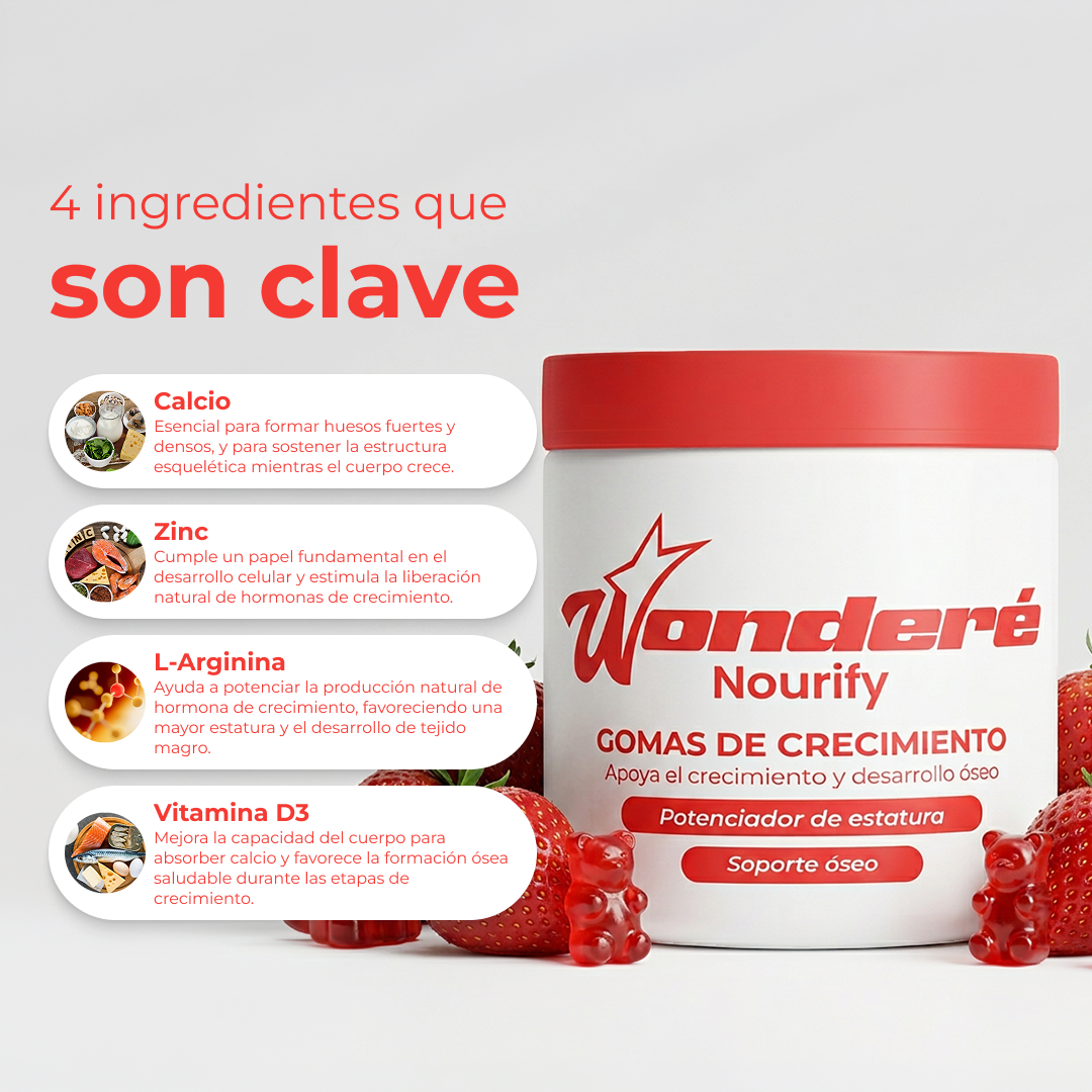 Gomitas potenciadoras Nourify